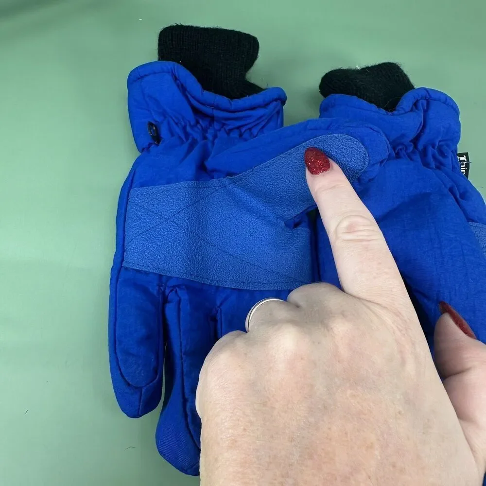 Vintage 1996 Space Jam Winter Gloves Youth‎ M/L Warner Brothers Tune Squad 90’s